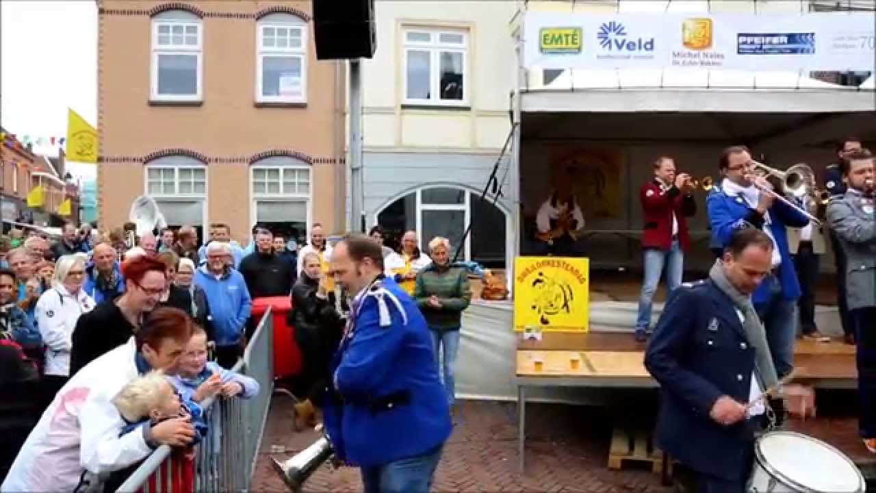 De Blaanke Bloazers Oldenzaal Open Achterhoeks Dweilorkesten Kampioenschap 29 mei 2014 Groenlo HD