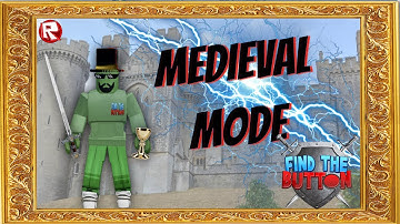 MEDIEVAL MODE, all buttons found | Find the Button | Roblox Game | ロブロックスゲーム