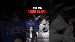 Fir On Rahul Gandhi