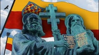 Moravská Vlajka Na Radnicích 5. Července A Hymna Moravy Jsem Moravan