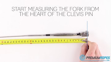 Yacht rigging: how to measure stays for reproduction