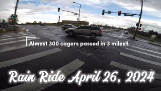 Rain Ride April 26, 2024 Denver Colorado Lectric Xpedition Ebike