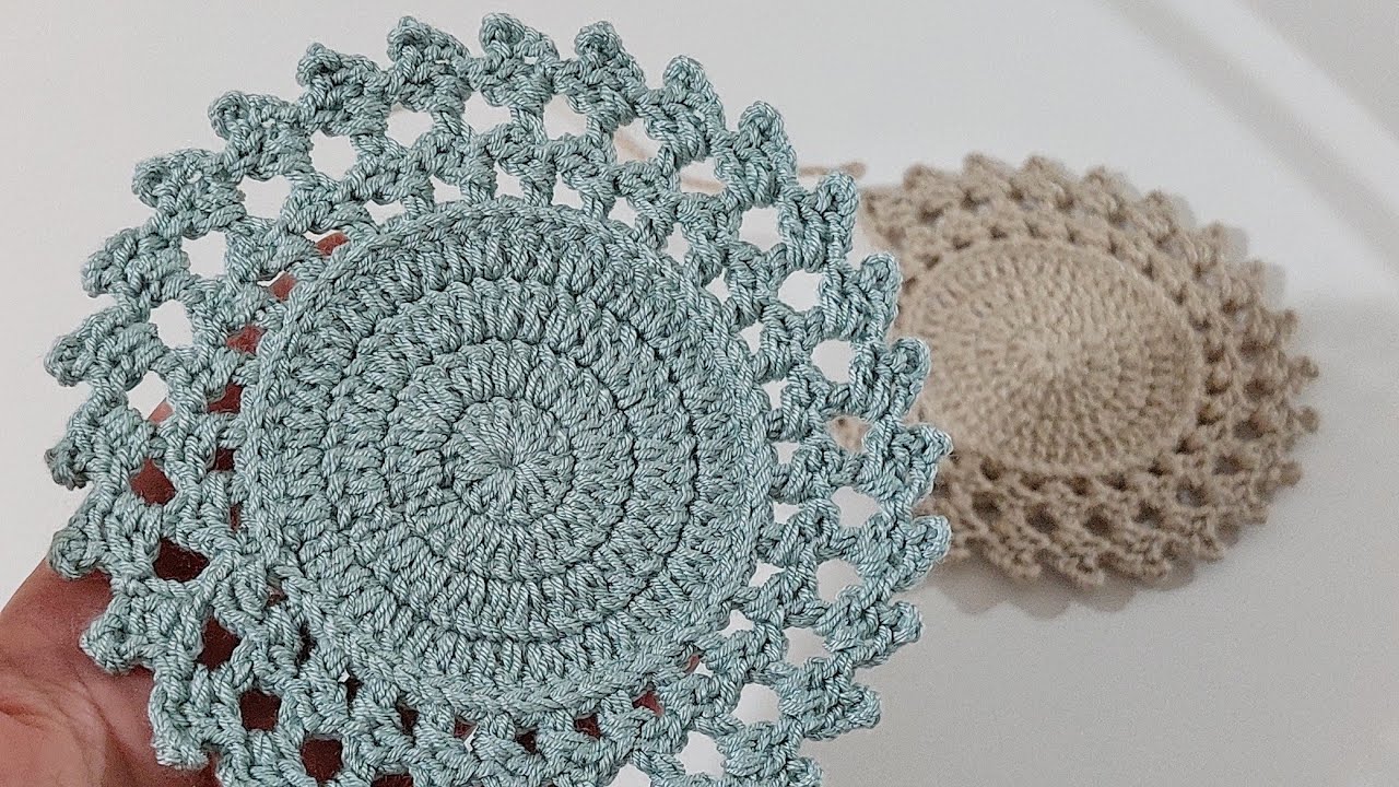 En sevilen takımın bardak altlığı yapımı.. #örgü crochet #runner