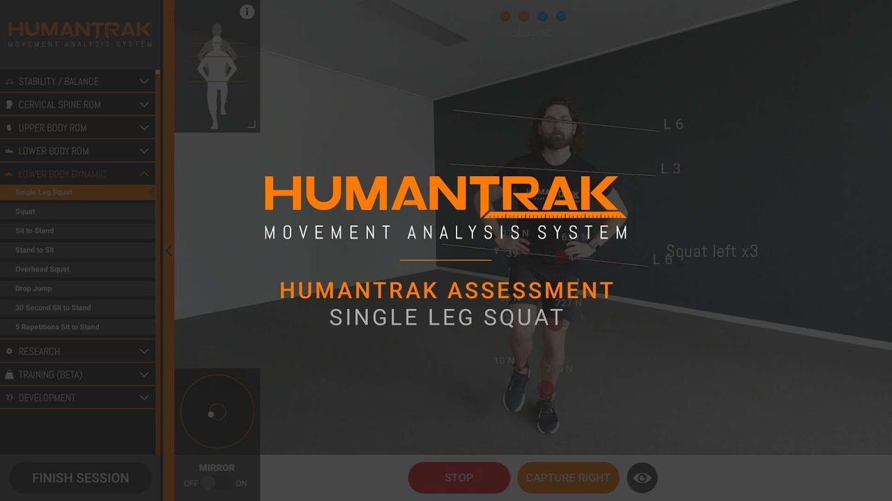 ForceDecks Test: Single Leg Squat Assessment Protocol – VALD Knowledge Base