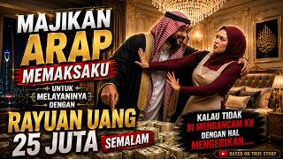 MAJIKAN ARAP MEMAKSA MELAYANINYA DENGAN UANG 25 JUTA SEMALAM, DIA MENGANCAM KU DGN HAL MENGERIKAN...