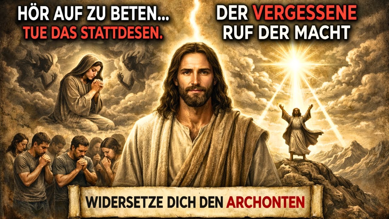 Das geheime Wissen Jesu: Rufe die Monade statt zu beten – und trotze den Archonten