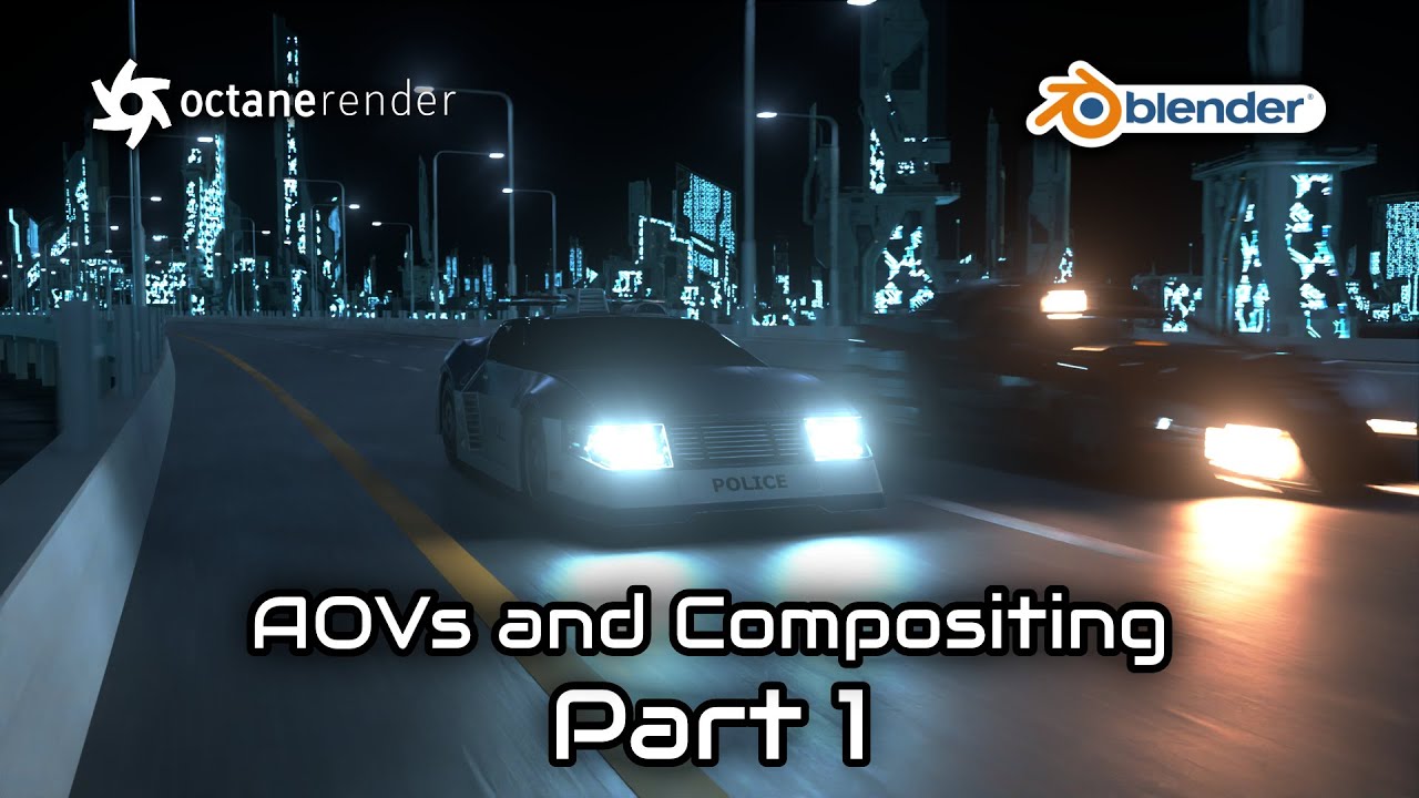 Getting Started with Octane AOVs and Compositing | Part 1/3 | Blender ...