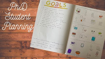 A4 Bullet Journal Setup April 2020 | Computer Science PhD Student Research Diary