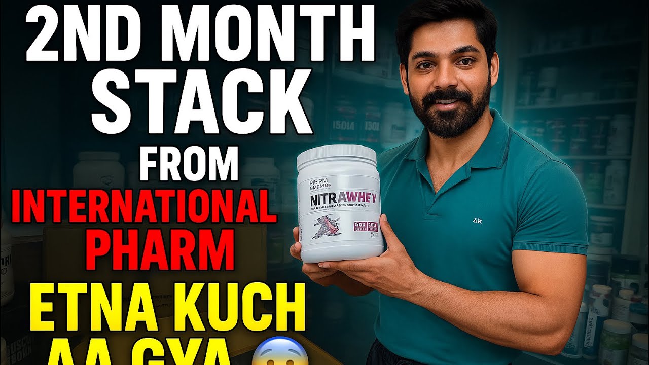 International pharm sponsored me 😨 || Etna kuch aa gya || kya pre ...