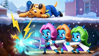 mysterious vibration sheriffs mission watercity mystery sheriff labrador cartoon babybus