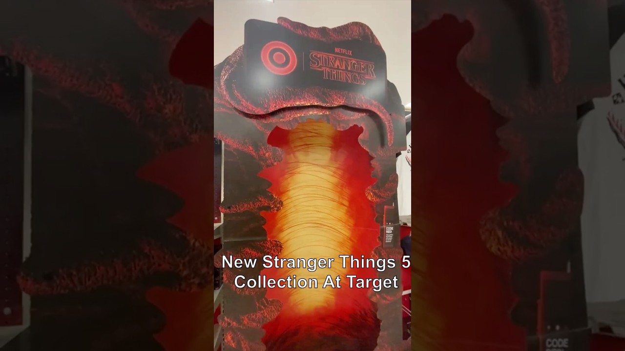 New Stranger Things 5 Target Collection!!! 