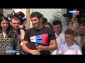 Возвращение Олимпийского чемпиона: как Северная Осетия встретила Заурбека Сидакова