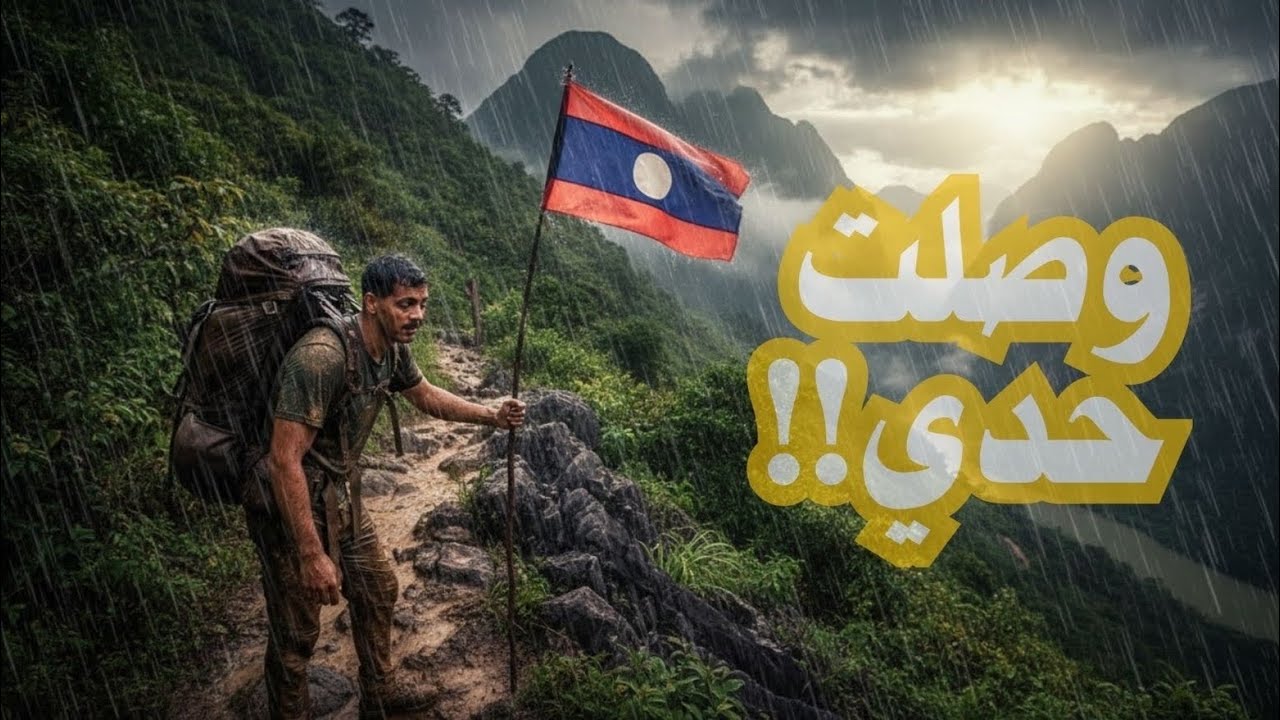 3 ايام هايكينج في جبال لاوس | اصعب تجربة في حياتي  🇱🇦