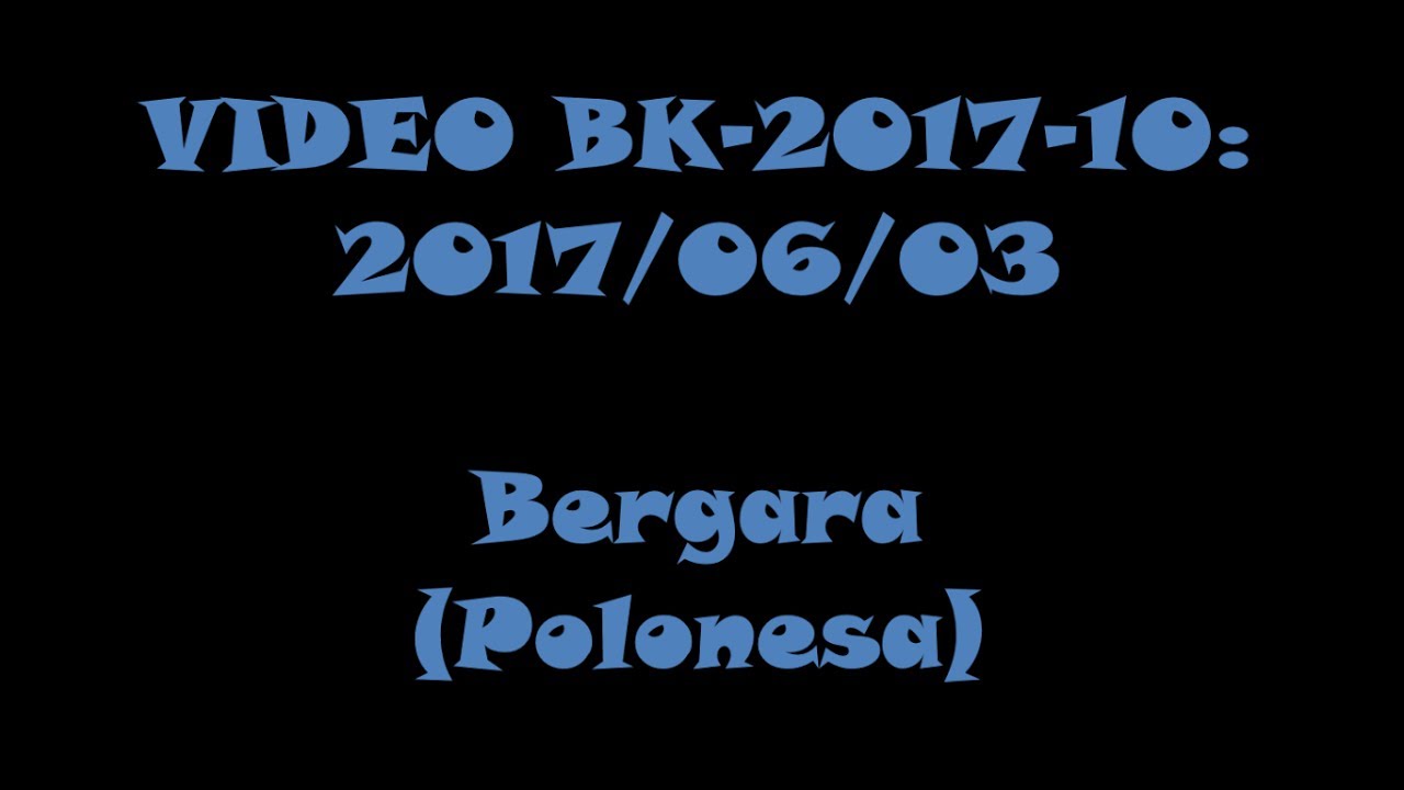 BIHOTZA Konpartsa | 2017/06/03 | Erraldoi Dantzariak (Polonesa) | Bergara