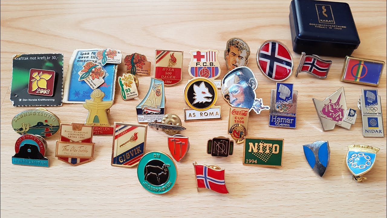 Norwegian Lapel/Enamel Pin Collection