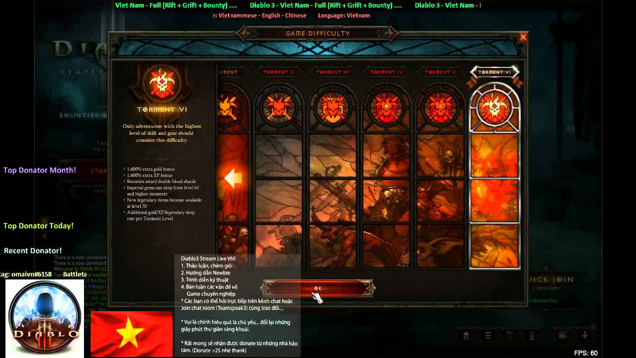 diablo 3 วิธีเล่น  Update New  Diablo3 Hướng dẫn cơ bản!!!