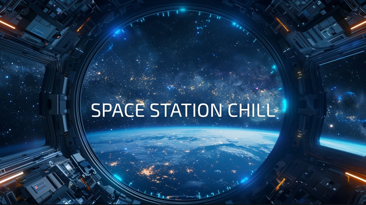 【Space Station Chill】Relaxing Ambient Electric Piano from Orbit | Focus & Study Music