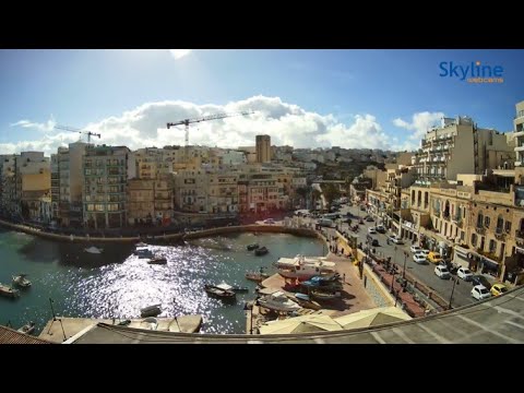 St. Julian’s & Spinola Bay live cam preview