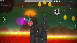 (Unratead) Fiery River 10% | Geometry Dash