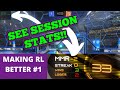 Comment afficher les statistiques de session comme les victoires les pertes le changement de mmr la srie dans la rocket league