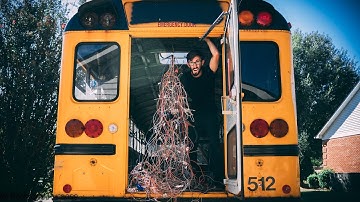 How We Threw Out 30lbs of Wires in Our School Bus Conversion // Skoolie