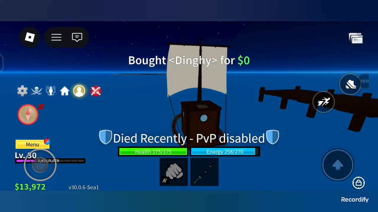 Startup videos block fruit #roblox 😎☠️