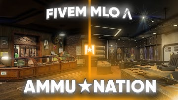 Kingmaps | Ammunation | Unique and detailed FiveM MLO | Revised video