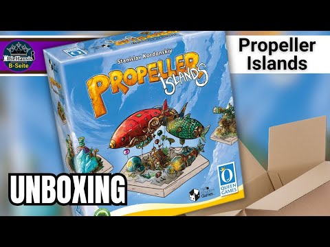 Propeller Islands ? Spiel Unboxing – Was steckt drin? | DieHausis B-Seite