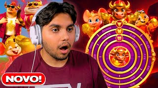 NUNCA VI ISSO: TIGRINHO, TOURO E RATO JUNTOS!!