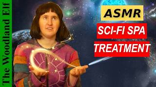 ASMR Sci-fi Aromatherapy Treatment Roleplay (soft spoken, some typing) Essential Oils Spa Scifi ASMR