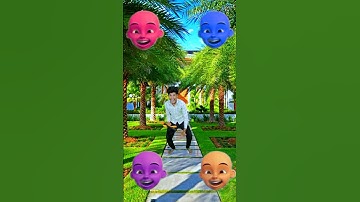 Upin ipin head to dancing frog,, joker,, spiderman, Sirenhead - magic vfx #shorts #youtubeshorts