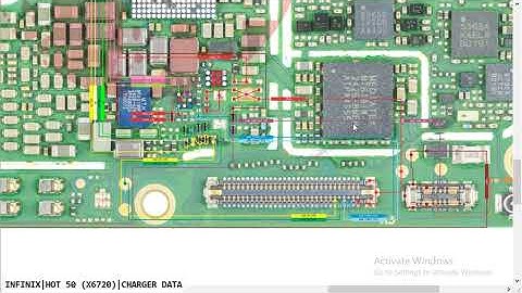 INFINIX HOT 50 X6720 Charging Data Problem Ovp ic Bypass Battary Connector BSL ID Problem ways Hardw