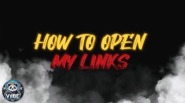 How To Open My Links | How To Open My Download Links