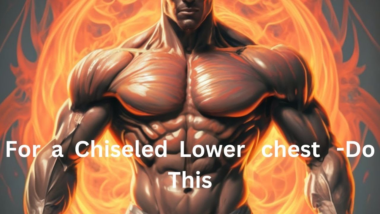 How to Achieve a Chiseled Lower Chest - YouTube