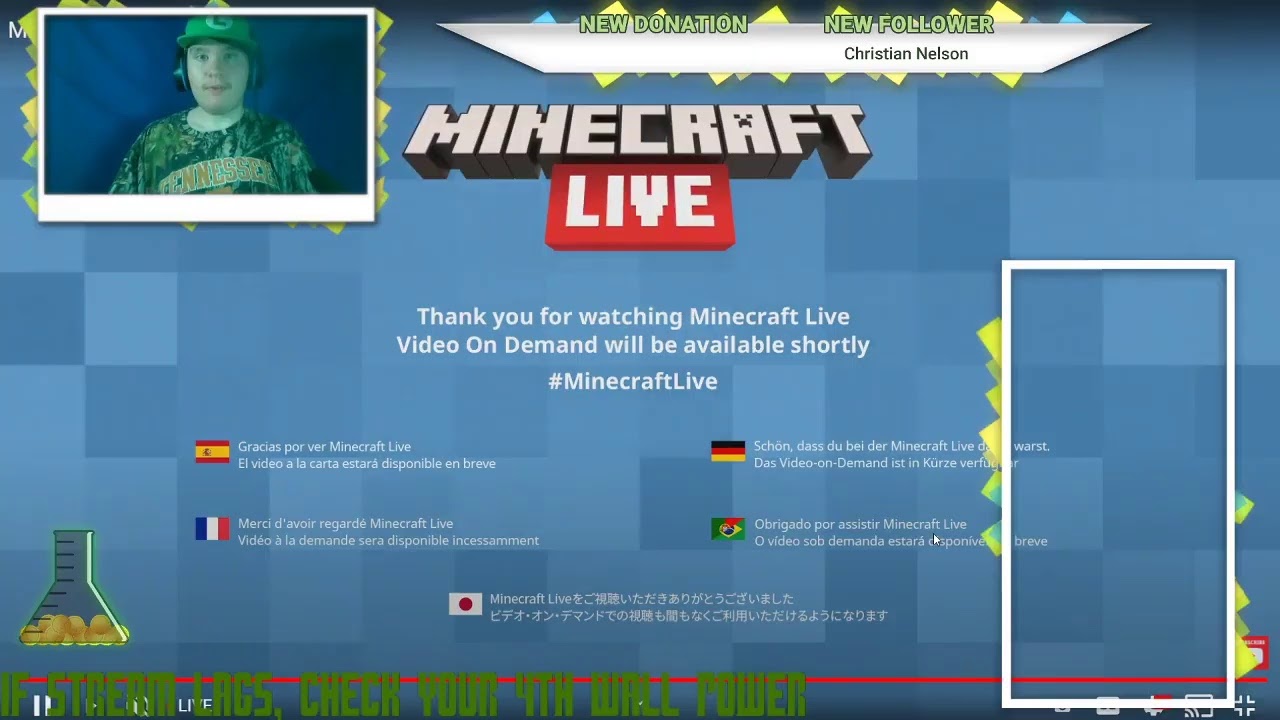 Minecon 2020 Live Reaction