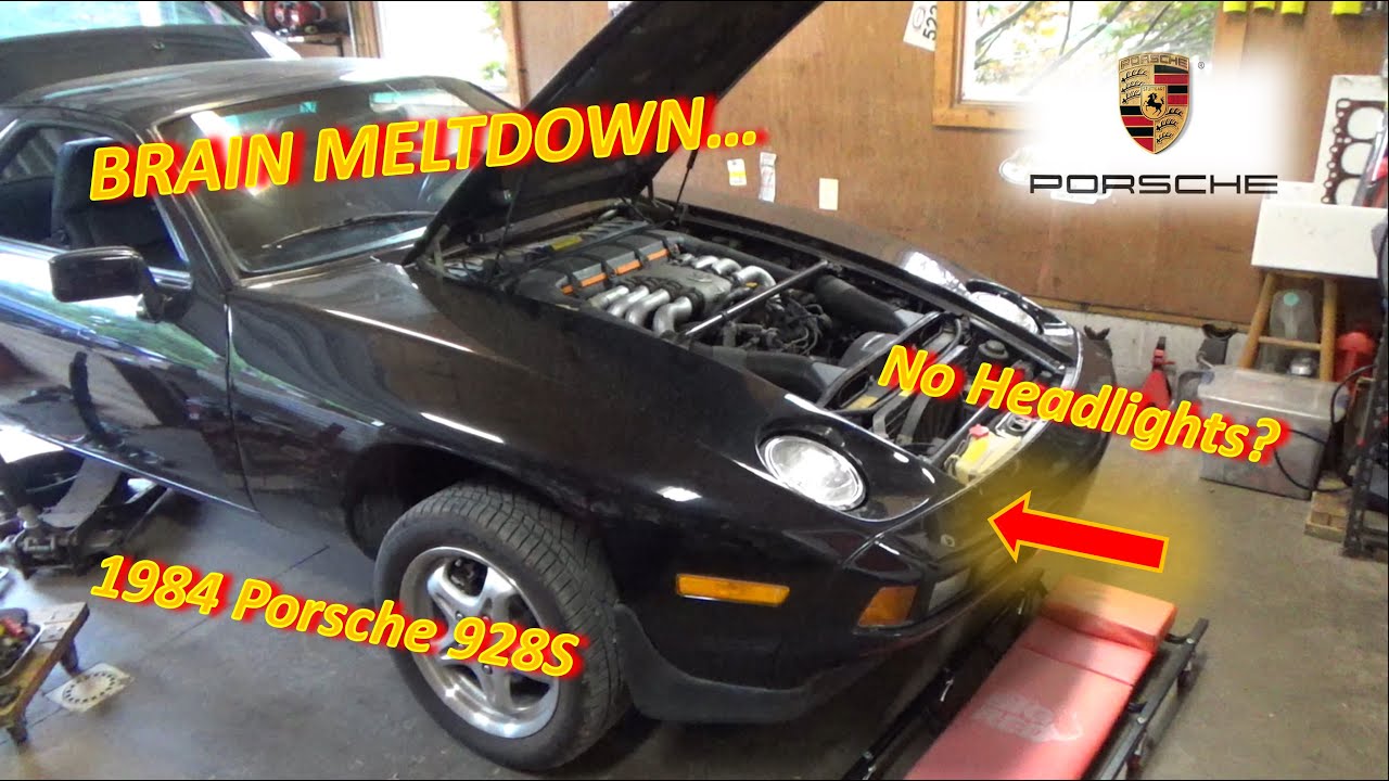 This Porsche Melted my BRAIN ('84 928S No Headlights - Part 1)