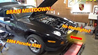 This Porsche Melted my BRAIN ('84 928S No Headlights - Part 1)