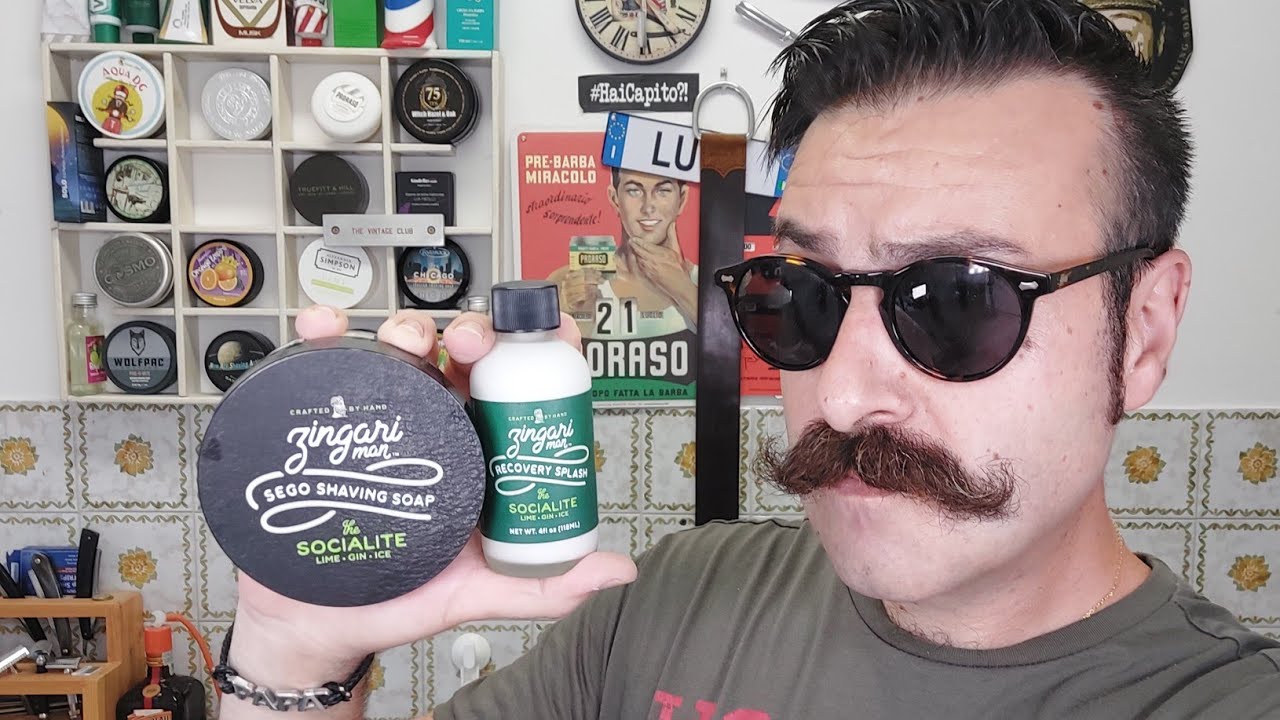 Zingari Man Sociallite - Game Changer 68P Razorock - Pennello 400 Plissoft Razorock