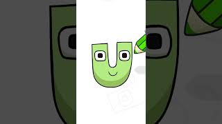 How To Draw Alphabet Lore We Draw Letter U