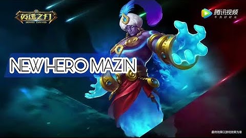NEW HERO MAZIN AND SKIN (RANGED GANKER NUKER) - HEROES EVOLVED