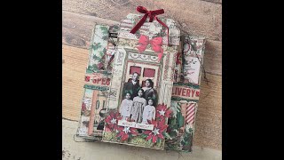 Tim Holtz | Vignette Display Panel | Part 3.