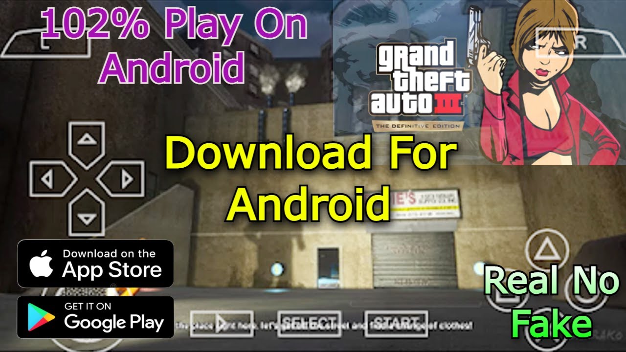 GTA 3 Definitive Edition APK + Obb Download for Android