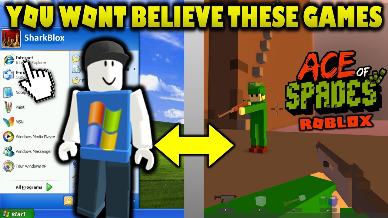 I Can T Believe These Games Were Made On Roblox Youtube - sharkblox roblox username
