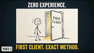 HOW TO LAND YOUR FIRST PAYING CLIENT WITH ZERO EXPERIENCE, NO PORTFOLIO, AND ZERO FOLLOWERS (Method)