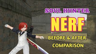 Toram Online - Soul Hunter Nerf ||  Before and After Comparison