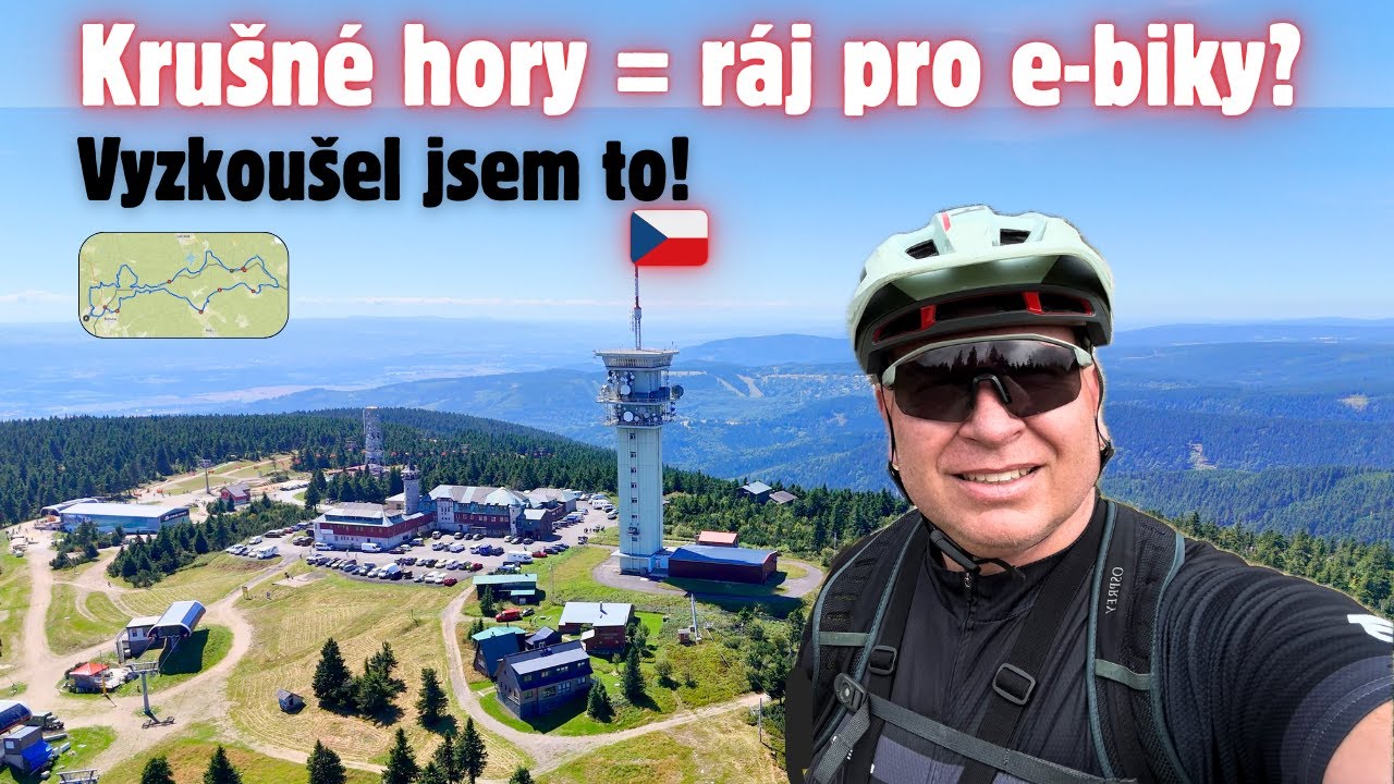 Neuvěříš, co jsem objevil v Krušných horách na e-biku!