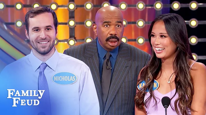 Steve Harvey roasts Nicholas for getting distracte...