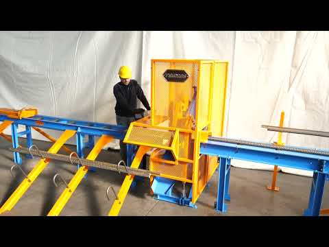 GENSCO 300HC REBAR SHEARLINE - video from GENSCO EQUIPMENT