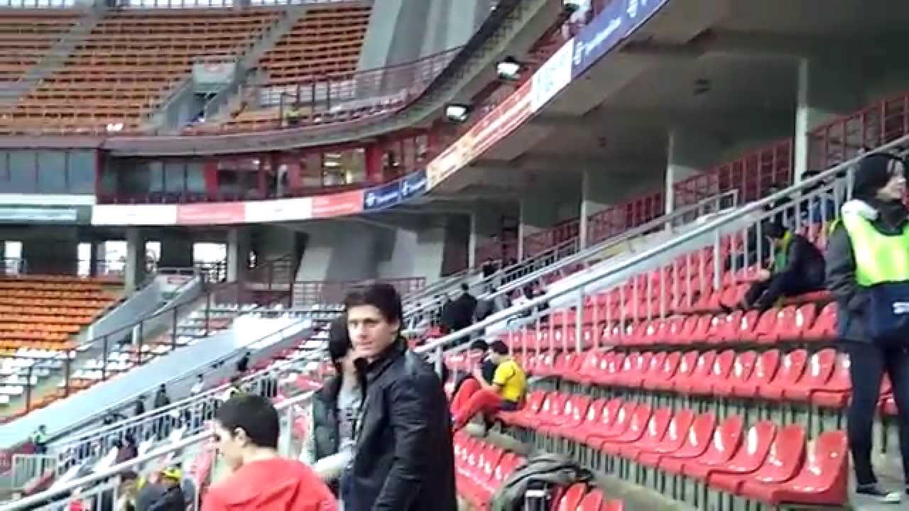 Стадион Черкизово перед матчем с Янг-Бойз - YouTube