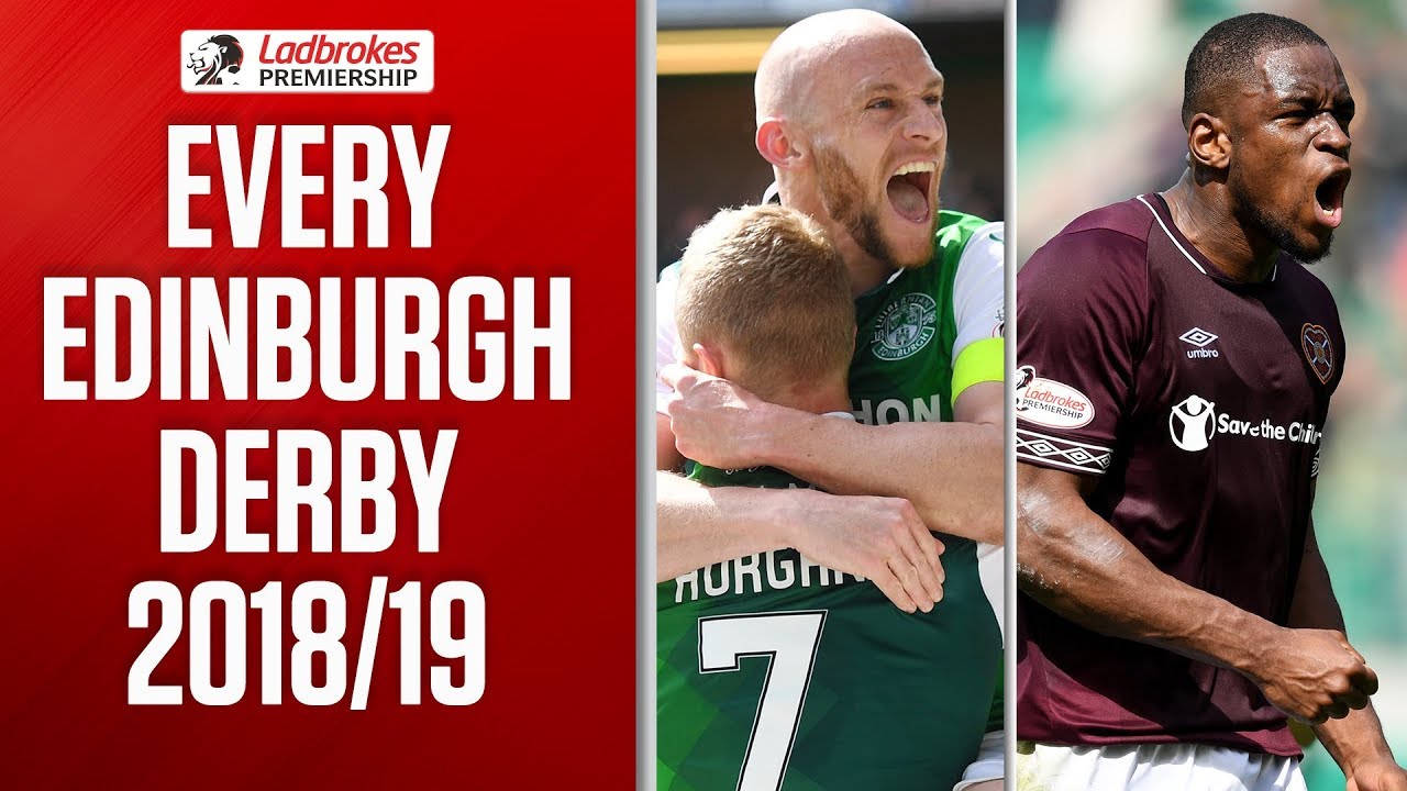 Hibernian v Hearts | This Season's Edinburgh Derby Highlights | Ladbrokes Premiership